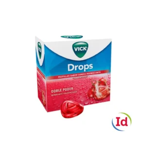 Vick Cherry Drops 24 Sobres 5 Pastillas
