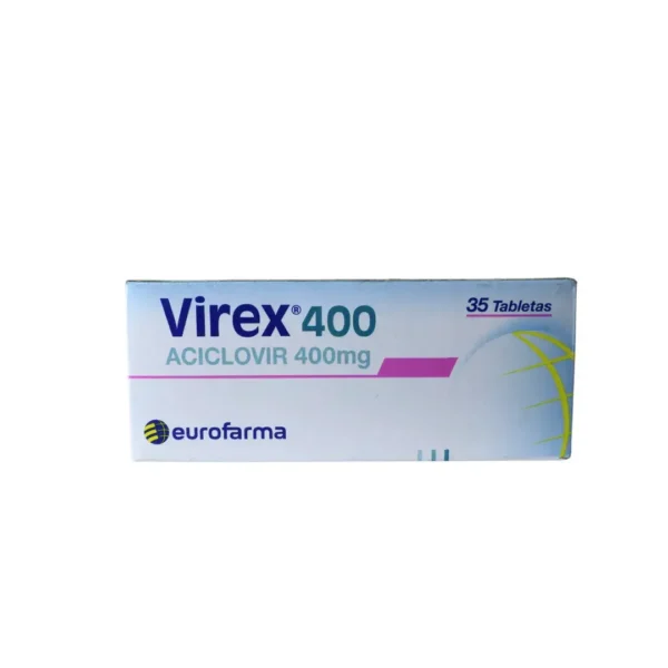 Virex 400 Mg 35 Tabletas