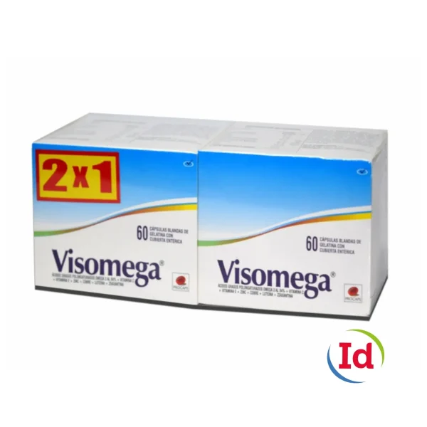 Visomega 60 Capsulas Blandas Pc 2X1