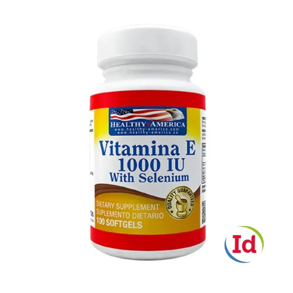 Vitamin E 1000Iu With Selenium Healthy X 100 Softg