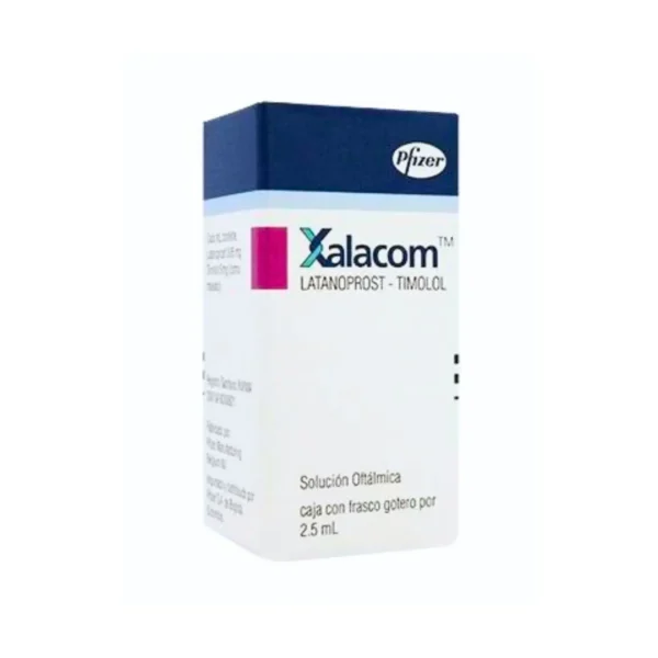 Xalacom Timolol + Latanoprost Solucion Oftalmica 2.5 Ml RSav