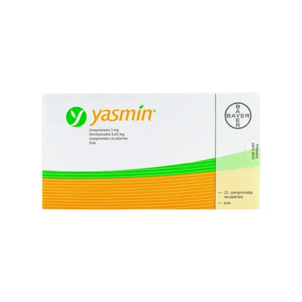 Yasmin Drospirenona + Etinilestrdiol X 21 Comprimidos