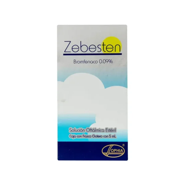 Zebesten Bromfenaco Solucion Oftalmica 5Ml