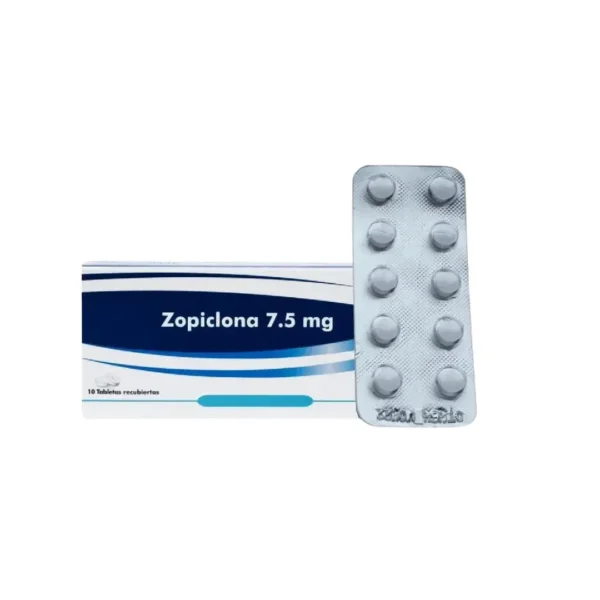 Zopiclona 7.5 Mg 10 Tabletas Hp
