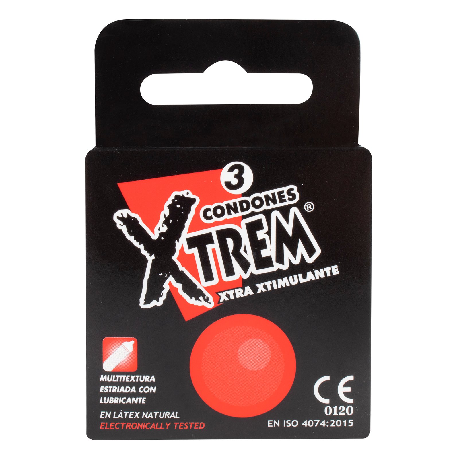 Preservativo Xtrem Xtra Estimulante 3 X Unidades