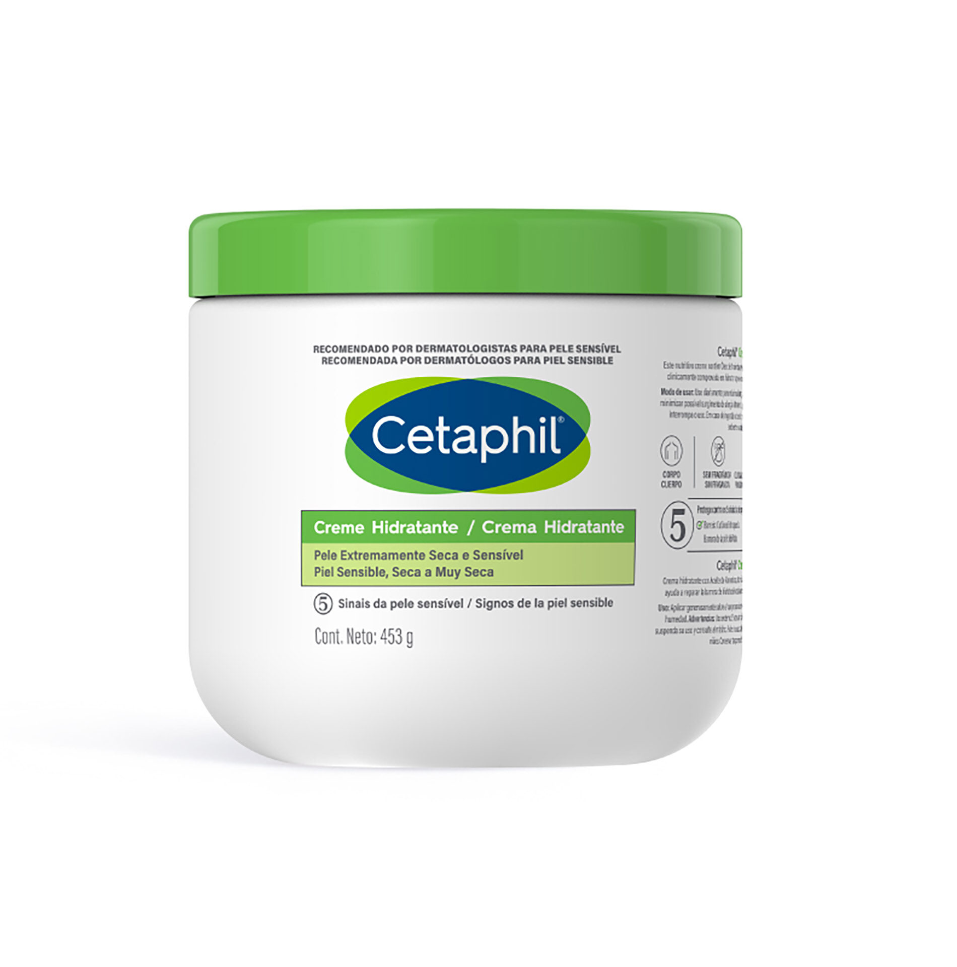 CETAPHIL CREMA HUMECT. 453 GR(3%+)(PAE)