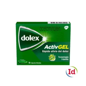 dolex activegel 10 capsulas liquidas