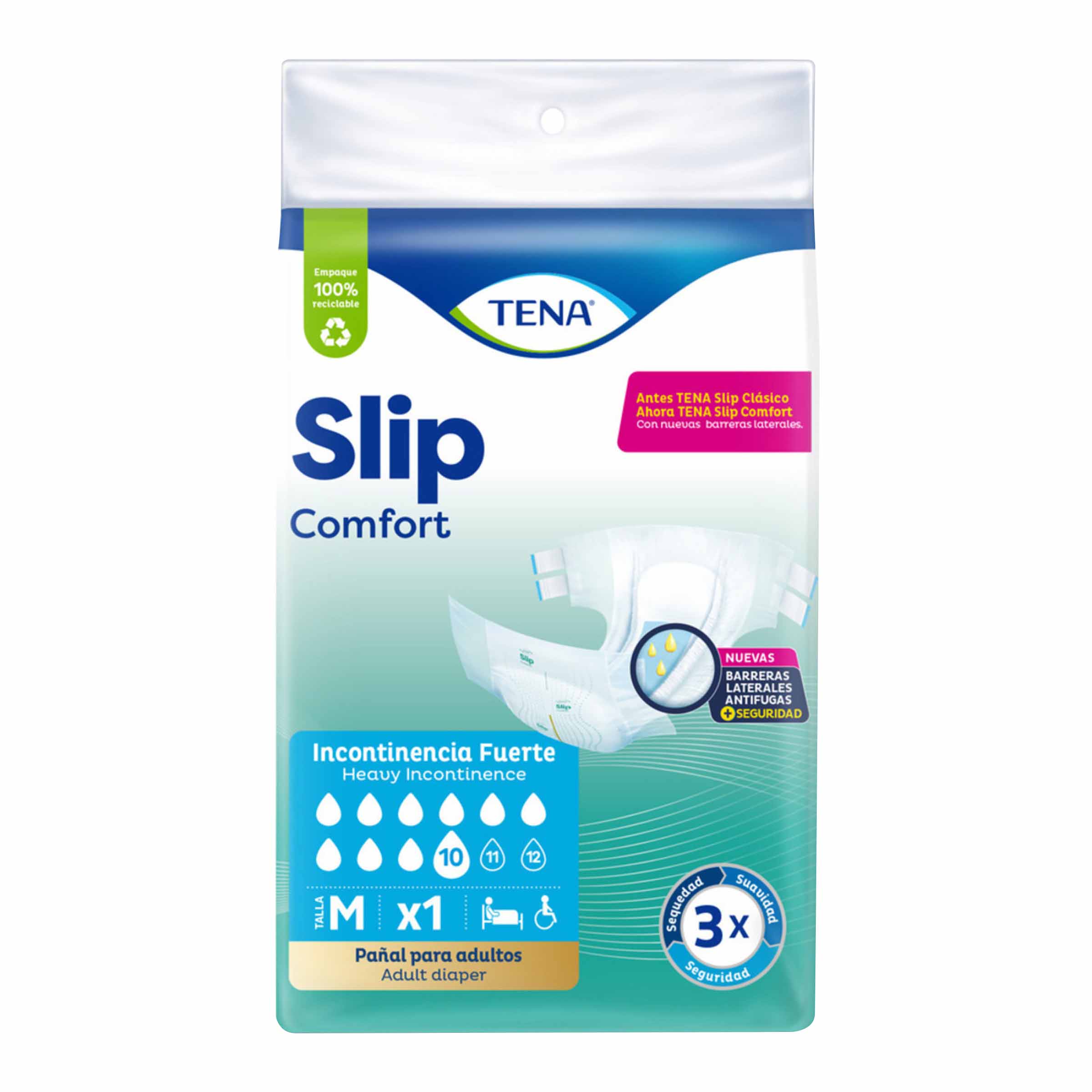 Pañal Tena Basic Med.Tipo Tela 1 Unidad