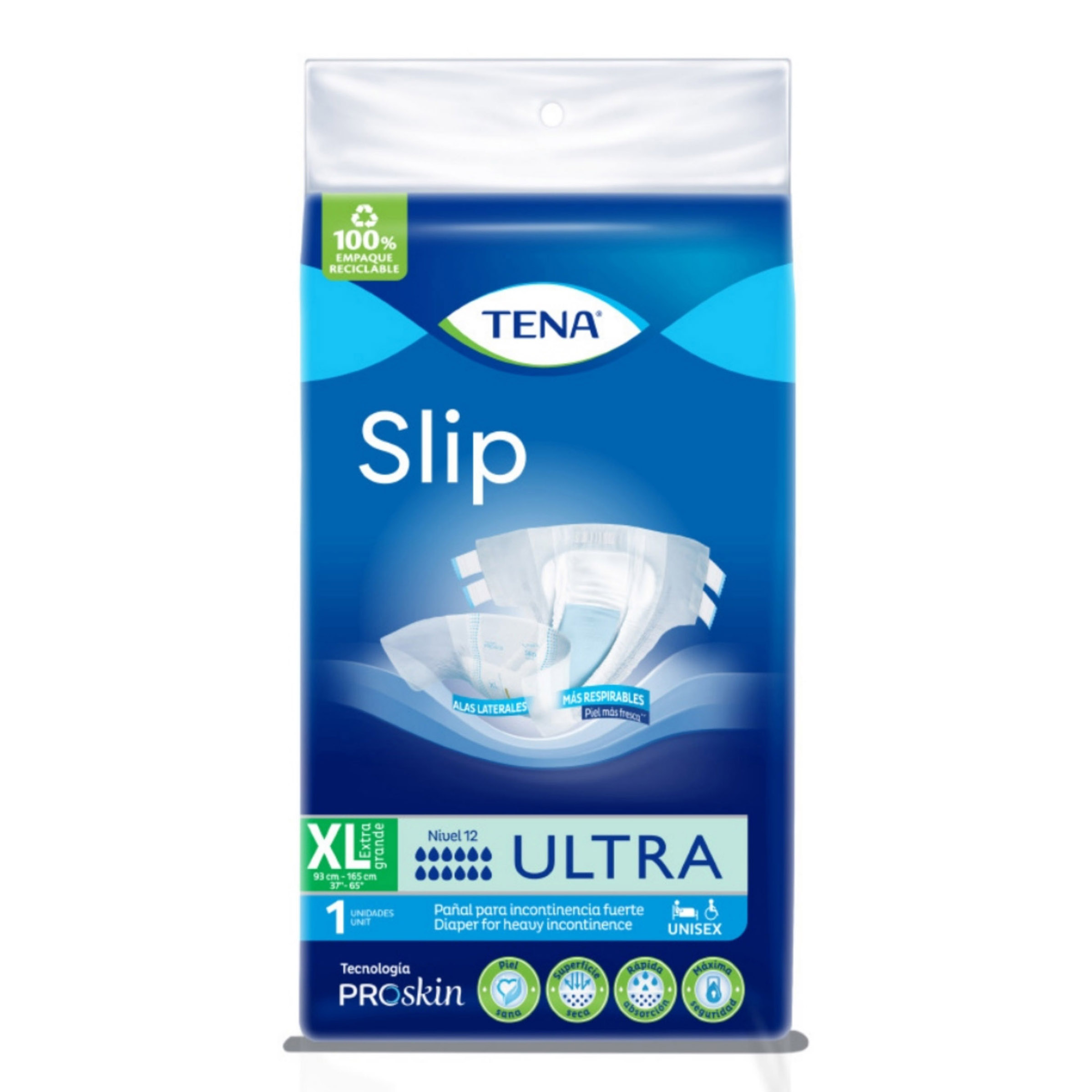 Pañal Tena Slip Ultra Talla Xl 1 Unidad