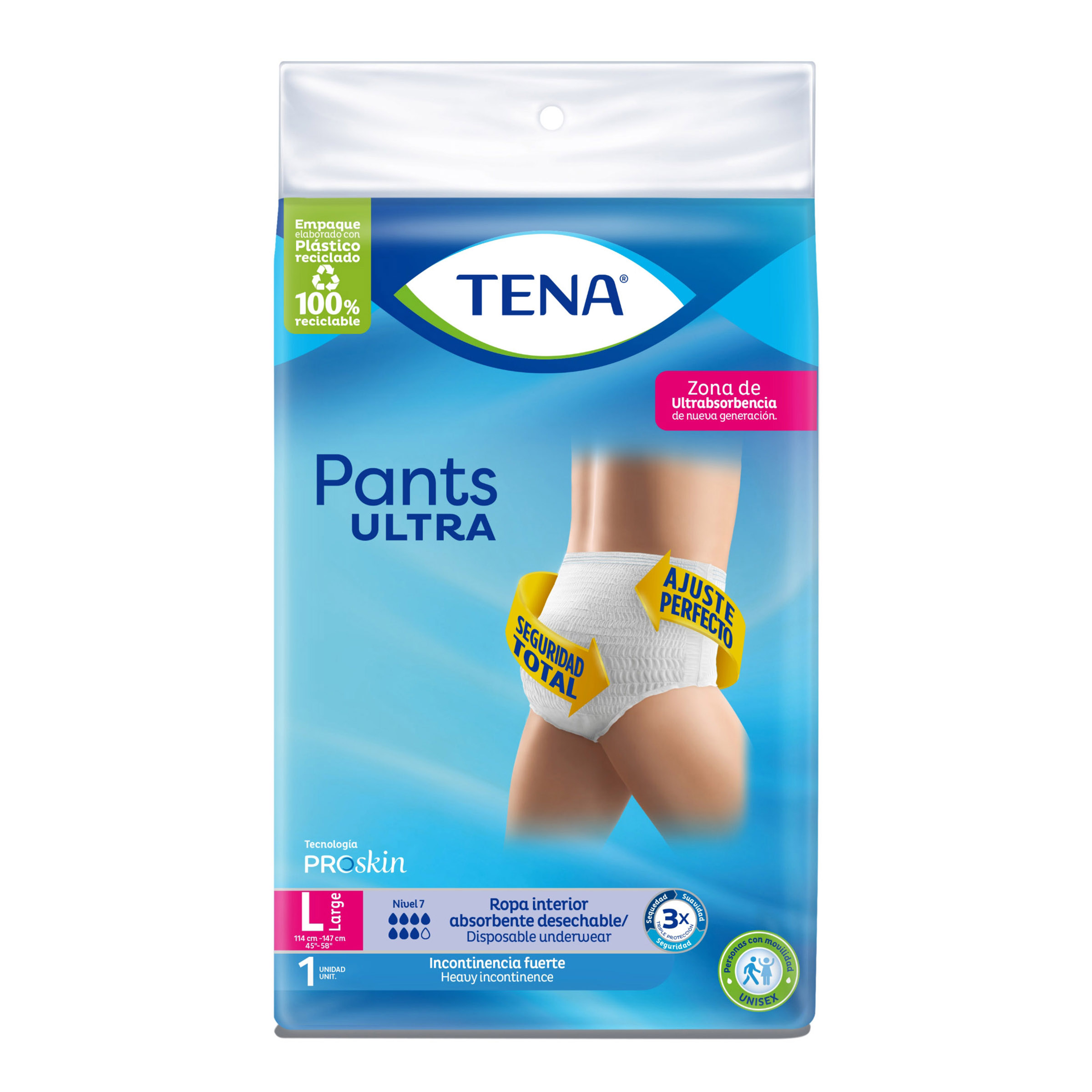 Pañal Tena Pants Ultra L Plus Care 1 Uds
