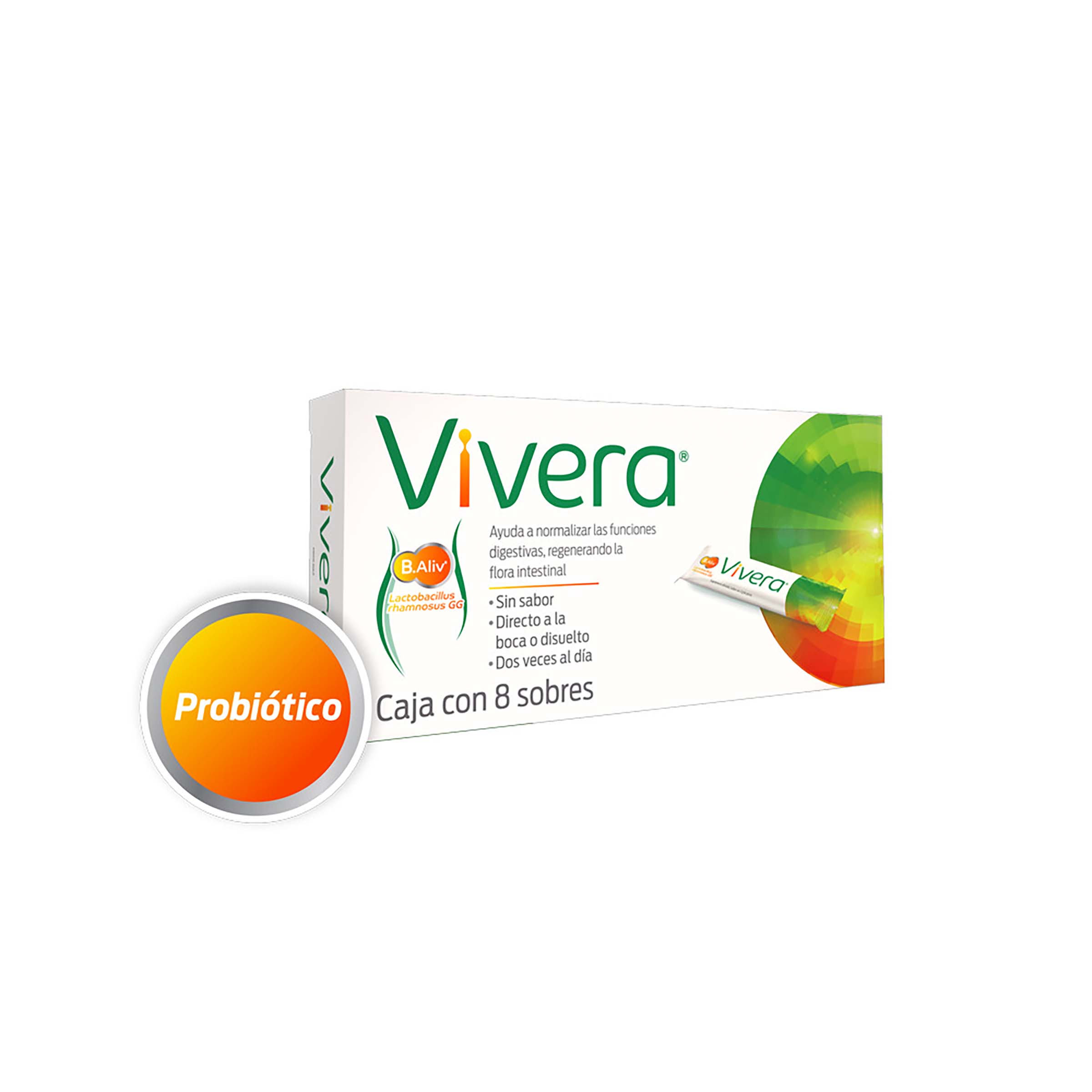 Vivera Lactobacillus Rhamnosus X 8 Sobres