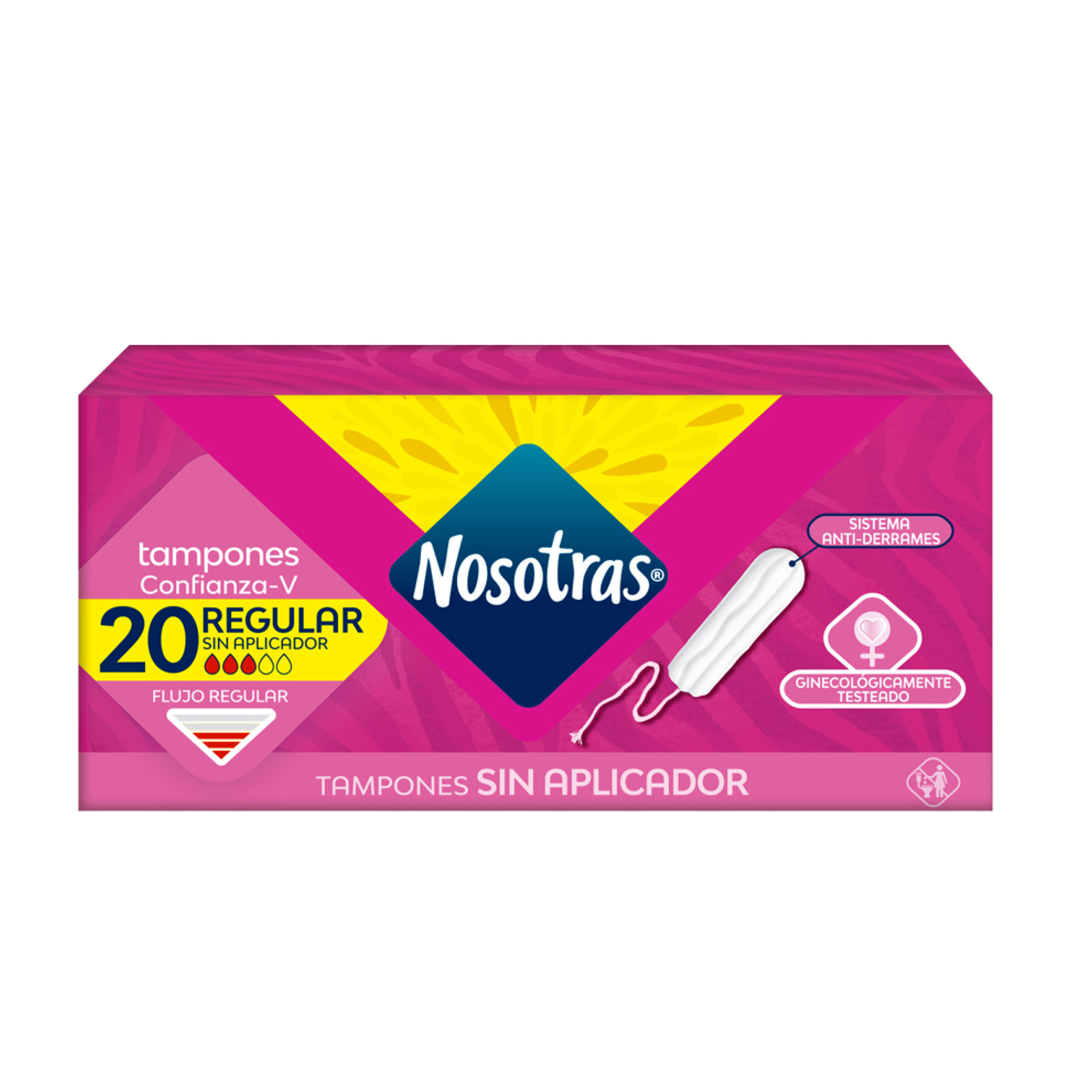 TAMPON NOSOTRAS DIGITAL REGULAR 20 UND