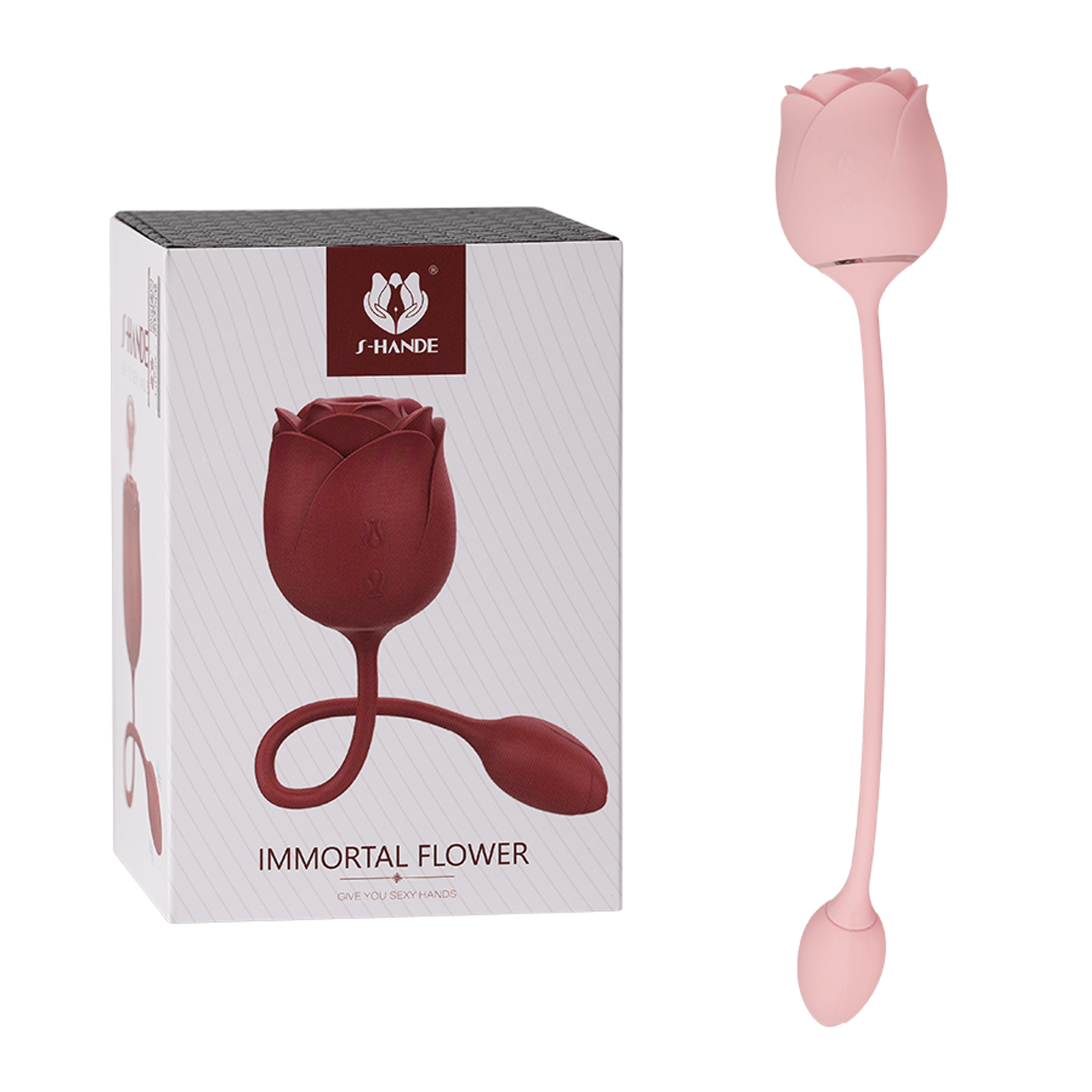 Vibrador Inmortal Flower Rosa